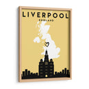 Liverpool, Inglaterra - Mapas de amor de la ciudad 40 - Emiliano Deificus | Cuadro decorativo de Canvas Lab