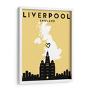 Liverpool, Inglaterra - Mapas de amor de la ciudad 40 - Emiliano Deificus | Cuadro decorativo de Canvas Lab