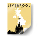 Liverpool, Inglaterra - Mapas de amor de la ciudad 40 - Emiliano Deificus | Cuadro decorativo de Canvas Lab