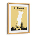 Lisboa, Portugal - Mapas de amor de la ciudad 39 - Emiliano Deificus | Cuadro decorativo de Canvas Lab