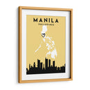 Manila, Filipinas - Mapas de amor de la ciudad 46 - Emiliano Deificus | Cuadro decorativo de Canvas Lab