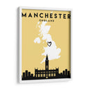 Manchester, Inglaterra - Mapas de amor de la ciudad 45 - Emiliano Deificus | Cuadro decorativo de Canvas Lab