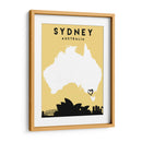 Sydney, Australia - Mapas de amor de la ciudad 84 - Emiliano Deificus | Cuadro decorativo de Canvas Lab