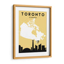 Toronto, Canada - Mapas de amor de la ciudad 89 - Emiliano Deificus | Cuadro decorativo de Canvas Lab