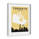 Toronto, Canada - Mapas de amor de la ciudad 89 - Emiliano Deificus | Cuadro decorativo de Canvas Lab