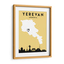 Yerevan, Armenia, Mapas de amor de la ciudad 94 - Emiliano Deificus | Cuadro decorativo de Canvas Lab