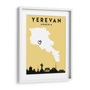 Yerevan, Armenia, Mapas de amor de la ciudad 94 - Emiliano Deificus | Cuadro decorativo de Canvas Lab