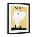 Quito, Ecuador, Mapas de amor de la ciudad 70 - Emiliano Deificus | Cuadro decorativo de Canvas Lab