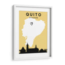 Quito, Ecuador, Mapas de amor de la ciudad 70 - Emiliano Deificus | Cuadro decorativo de Canvas Lab