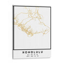 Honolulu, 1 Mapas 67 - Emiliano Deificus | Cuadro decorativo de Canvas Lab