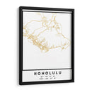Honolulu, 1 Mapas 67 - Emiliano Deificus | Cuadro decorativo de Canvas Lab