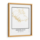 Honolulu, 1 Mapas 67 - Emiliano Deificus | Cuadro decorativo de Canvas Lab