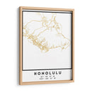 Honolulu, 1 Mapas 67 - Emiliano Deificus | Cuadro decorativo de Canvas Lab