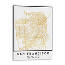 San Francisco, 1 mapas 68 - Emiliano Deificus | Cuadro decorativo de Canvas Lab