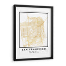 San Francisco, 1 mapas 68 - Emiliano Deificus | Cuadro decorativo de Canvas Lab