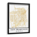 San Francisco, 1 mapas 68 - Emiliano Deificus | Cuadro decorativo de Canvas Lab