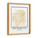 San Francisco, 1 mapas 68 - Emiliano Deificus | Cuadro decorativo de Canvas Lab