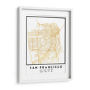 San Francisco, 1 mapas 68 - Emiliano Deificus | Cuadro decorativo de Canvas Lab