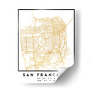 San Francisco, 1 mapas 68 - Emiliano Deificus | Cuadro decorativo de Canvas Lab