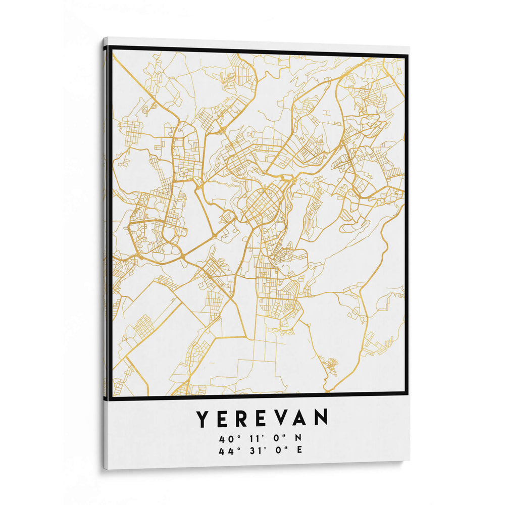 Yerevan, 1 Mapas 66 - Emiliano Deificus | Cuadro decorativo de Canvas Lab