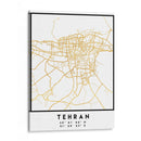 Tehran, 1 mapas 65 - Emiliano Deificus | Cuadro decorativo de Canvas Lab