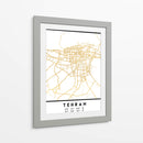 Tehran, 1 mapas 65 - Emiliano Deificus | Cuadro decorativo de Canvas Lab