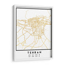 Tehran, 1 mapas 65 - Emiliano Deificus | Cuadro decorativo de Canvas Lab