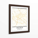 Praga, 1 Mapas 63 - Emiliano Deificus | Cuadro decorativo de Canvas Lab