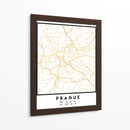 Praga, 1 Mapas 63 - Emiliano Deificus | Cuadro decorativo de Canvas Lab