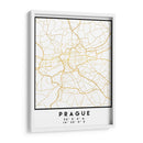 Praga, 1 Mapas 63 - Emiliano Deificus | Cuadro decorativo de Canvas Lab
