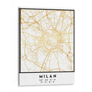 Milan, 1 Mapas 62 - Emiliano Deificus | Cuadro decorativo de Canvas Lab