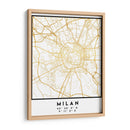 Milan, 1 Mapas 62 - Emiliano Deificus | Cuadro decorativo de Canvas Lab