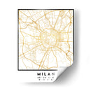 Milan, 1 Mapas 62 - Emiliano Deificus | Cuadro decorativo de Canvas Lab