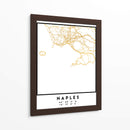 Nápoles, 1 Mapas 61 - Emiliano Deificus | Cuadro decorativo de Canvas Lab