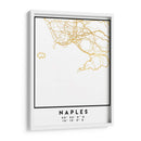 Nápoles, 1 Mapas 61 - Emiliano Deificus | Cuadro decorativo de Canvas Lab