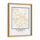 Florencia, 1 mapas 60 - Emiliano Deificus | Cuadro decorativo de Canvas Lab