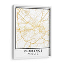 Florencia, 1 mapas 60 - Emiliano Deificus | Cuadro decorativo de Canvas Lab