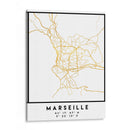 Marsella, 1 Mapas 59 - Emiliano Deificus | Cuadro decorativo de Canvas Lab
