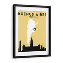 Buenos Aires - Mapas de amor de la ciudad 17 - Emiliano Deificus | Cuadro decorativo de Canvas Lab
