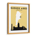 Buenos Aires - Mapas de amor de la ciudad 17 - Emiliano Deificus | Cuadro decorativo de Canvas Lab