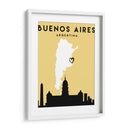 Buenos Aires - Mapas de amor de la ciudad 17 - Emiliano Deificus | Cuadro decorativo de Canvas Lab
