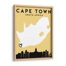 Cape Town - Mapas de amor de la ciudad 18 - Emiliano Deificus | Cuadro decorativo de Canvas Lab