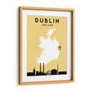 Dublin - Mapas de amor de la ciudad 28 - Emiliano Deificus | Cuadro decorativo de Canvas Lab