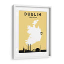 Dublin - Mapas de amor de la ciudad 28 - Emiliano Deificus | Cuadro decorativo de Canvas Lab