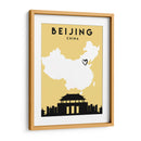 Beijing - Mapas de amor de la ciudad 10 - Emiliano Deificus | Cuadro decorativo de Canvas Lab