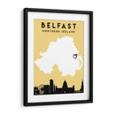 Belfast - Mapas de amor de la ciudad 12 - Emiliano Deificus | Cuadro decorativo de Canvas Lab