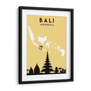 Bali - Mapas de amor de la ciudad 07 - Emiliano Deificus | Cuadro decorativo de Canvas Lab