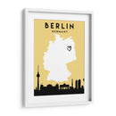 Berlin - Mapas de amor de la ciudad 13 - Emiliano Deificus | Cuadro decorativo de Canvas Lab
