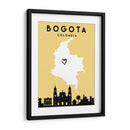 Bogotá - Mapas de amor de la ciudad 15 - Emiliano Deificus | Cuadro decorativo de Canvas Lab