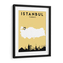 Estanbul - Mapas de amor de la ciudad 35 - Emiliano Deificus | Cuadro decorativo de Canvas Lab